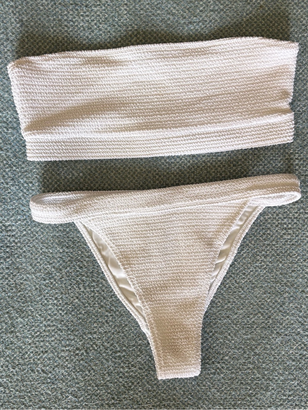 PACSUN White LA Hearts Bikini